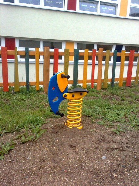 Детская игровая площадка Elephant пружинная качалка от компании МАФМАРКЕТ