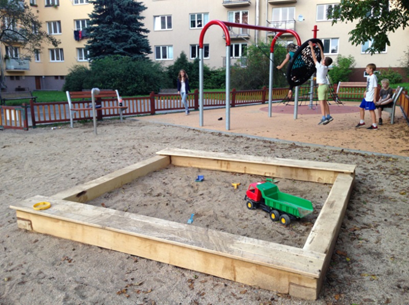 Детская игровая площадка Sandal 2 песочница от компании МАФМАРКЕТ