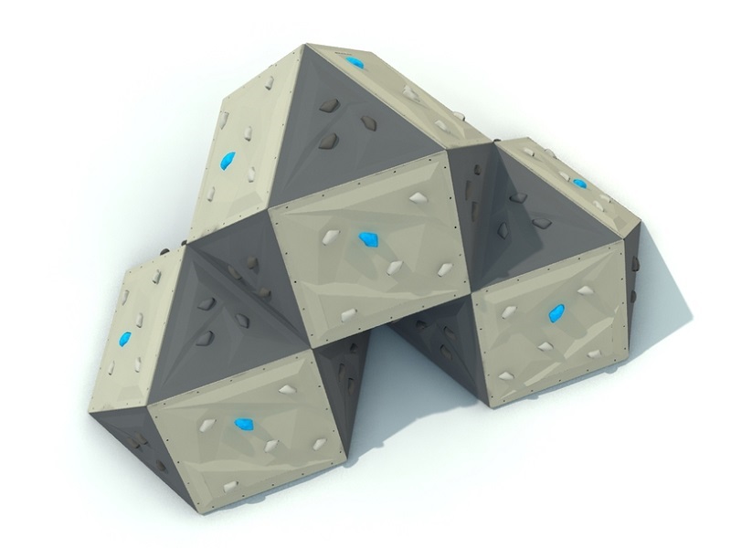 Детская игровая площадка Gemo 02 B кубы для лазания от компании МАФМАРКЕТ