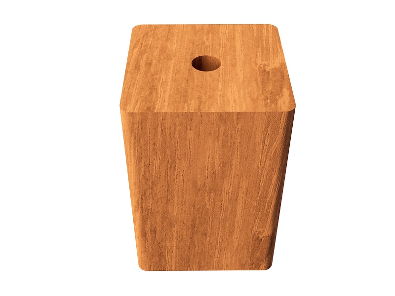 Noga NGW600 опора освещения квадратная деревянная от компании МАФМАРКЕТ