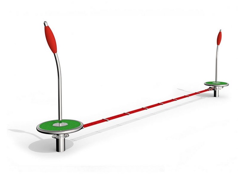 Детская игровая площадка Lixus SAB107 балансировочная стропа от компании МАФМАРКЕТ
