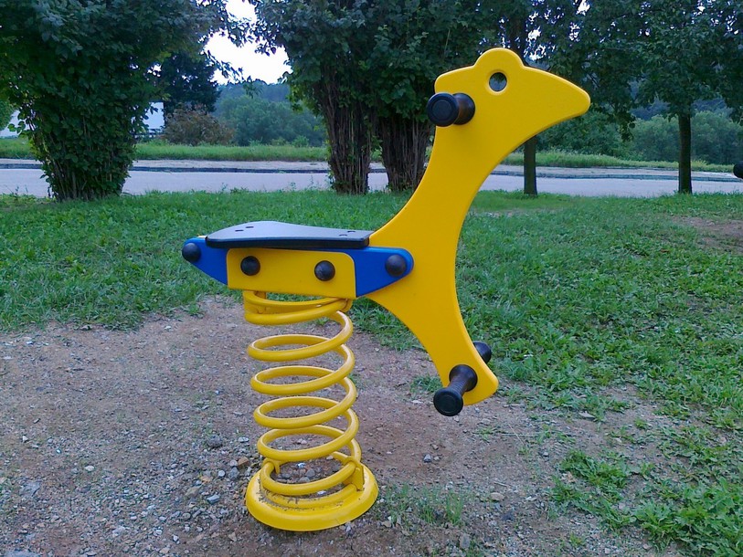 Детская игровая площадка Algyro пружинная качалка от компании МАФМАРКЕТ