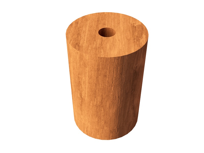 Roga RGW400 опора освещения цилиндрическая деревянная от компании МАФМАРКЕТ