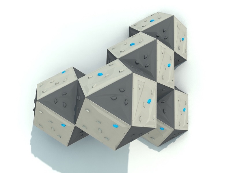 Детская игровая площадка Gemo 03 A кубы для лазания от компании МАФМАРКЕТ