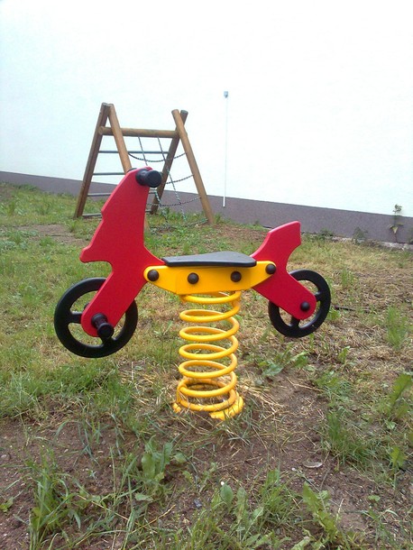 Детская игровая площадка Scooter пружинная качалка от компании МАФМАРКЕТ