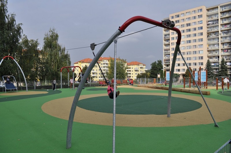 Детская игровая площадка Transver канатная дорога от компании МАФМАРКЕТ