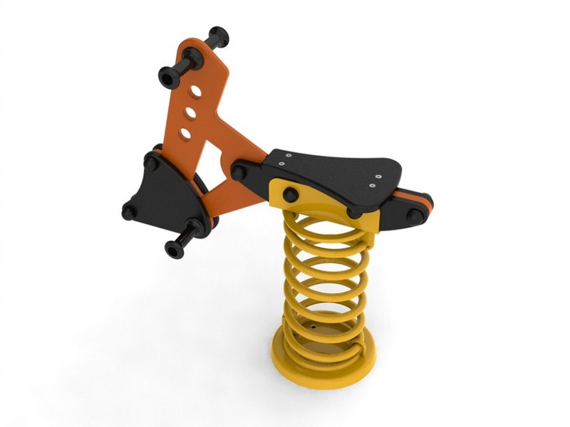 Детская игровая площадка Loader пружинная качалка от компании МАФМАРКЕТ