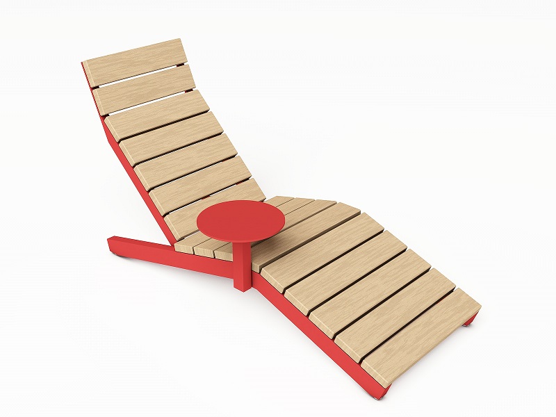 Rivage RVA171-10 скамья для отдыха-шезлонг от компании МАФМАРКЕТ
